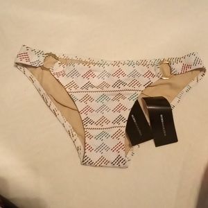 Bcbgmaxazria rectangle pattern bikini bottom